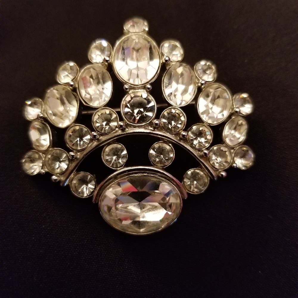 Rhinestone Brooch